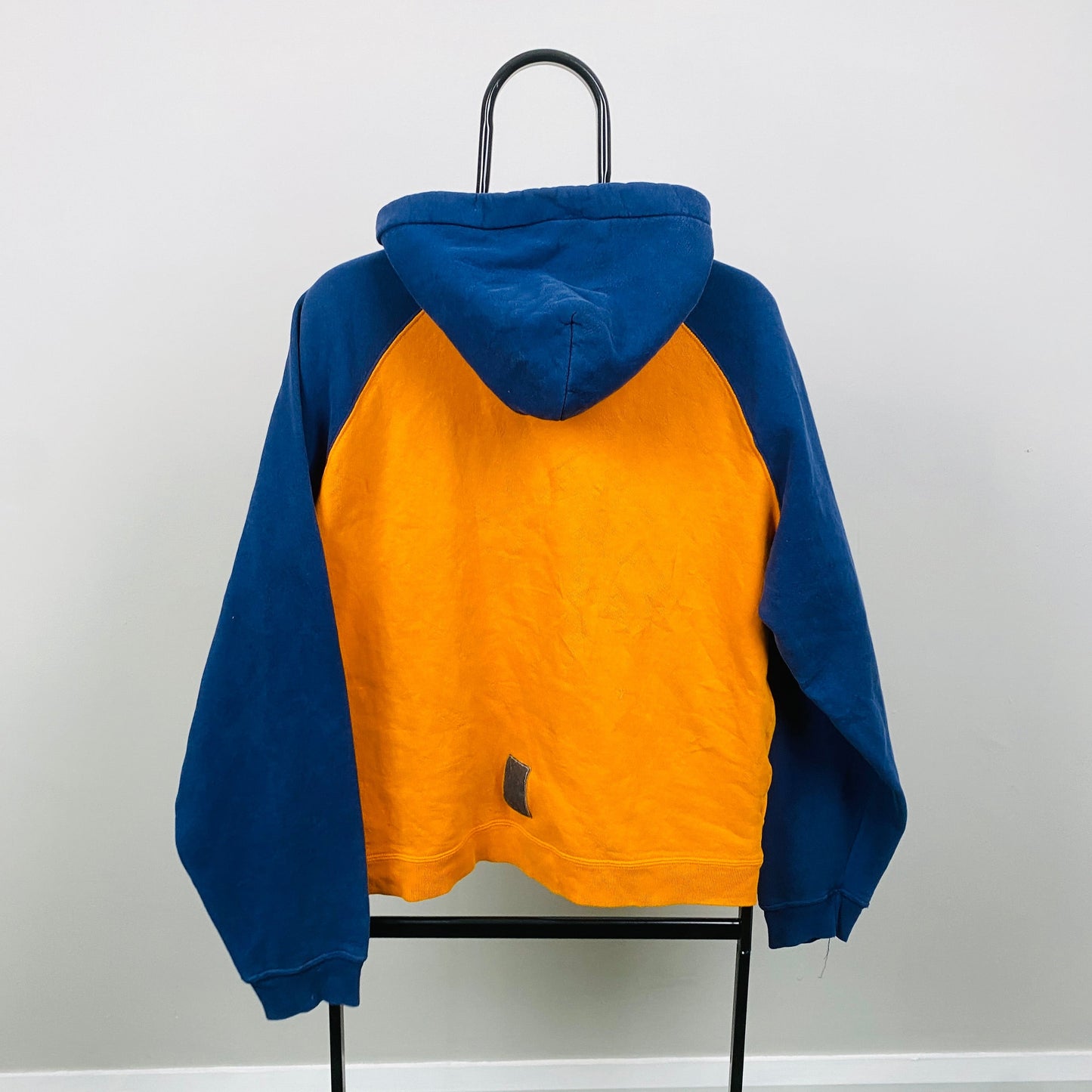 90s Adidas Hoodie Blue Medium