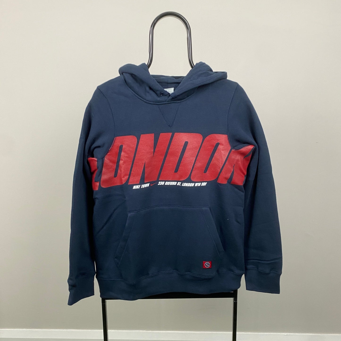 00s Nike Town London Hoodie Blue XS