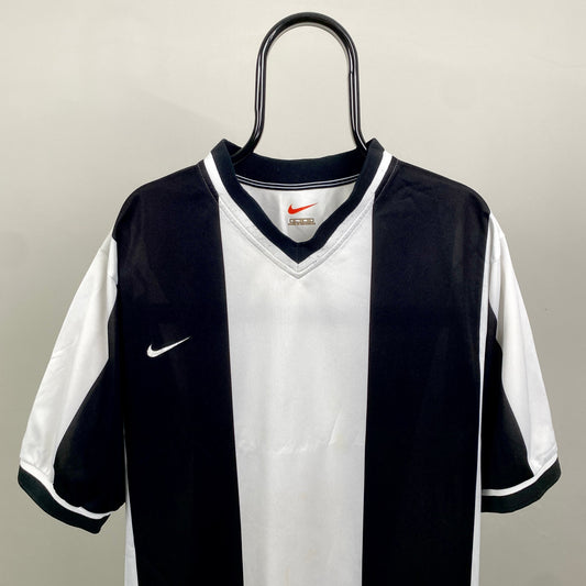 90s Nike Football Shirt T-Shirt Black XL