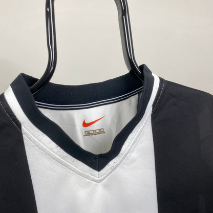 90s Nike Football Shirt T-Shirt Black XL