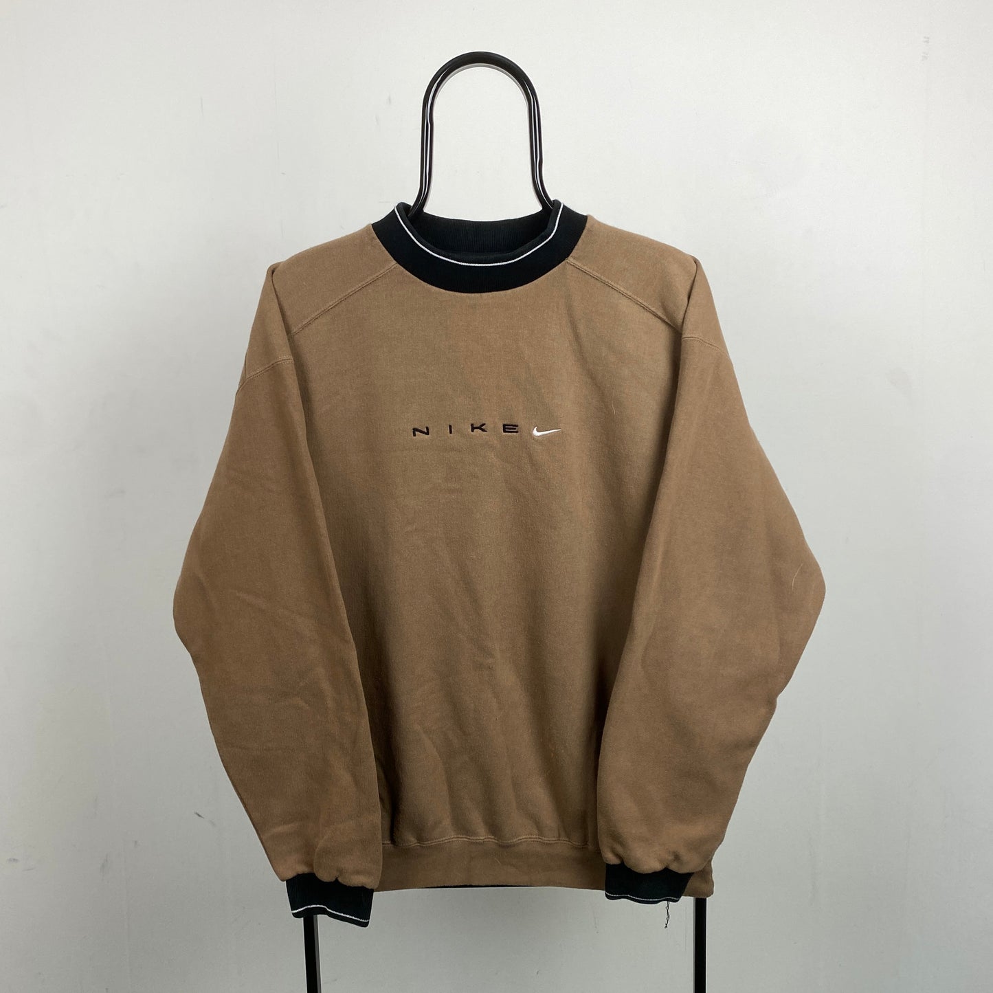 90s Nike Sweatshirt Brown Medium