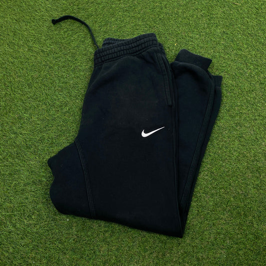 00s Nike Cotton Joggers Black Small