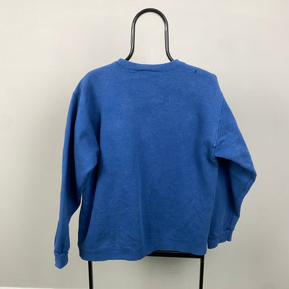 90s Nike Sweatshirt Blue Medium