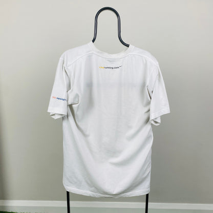 00s Nike Helsinki Marathon T-Shirt White Medium