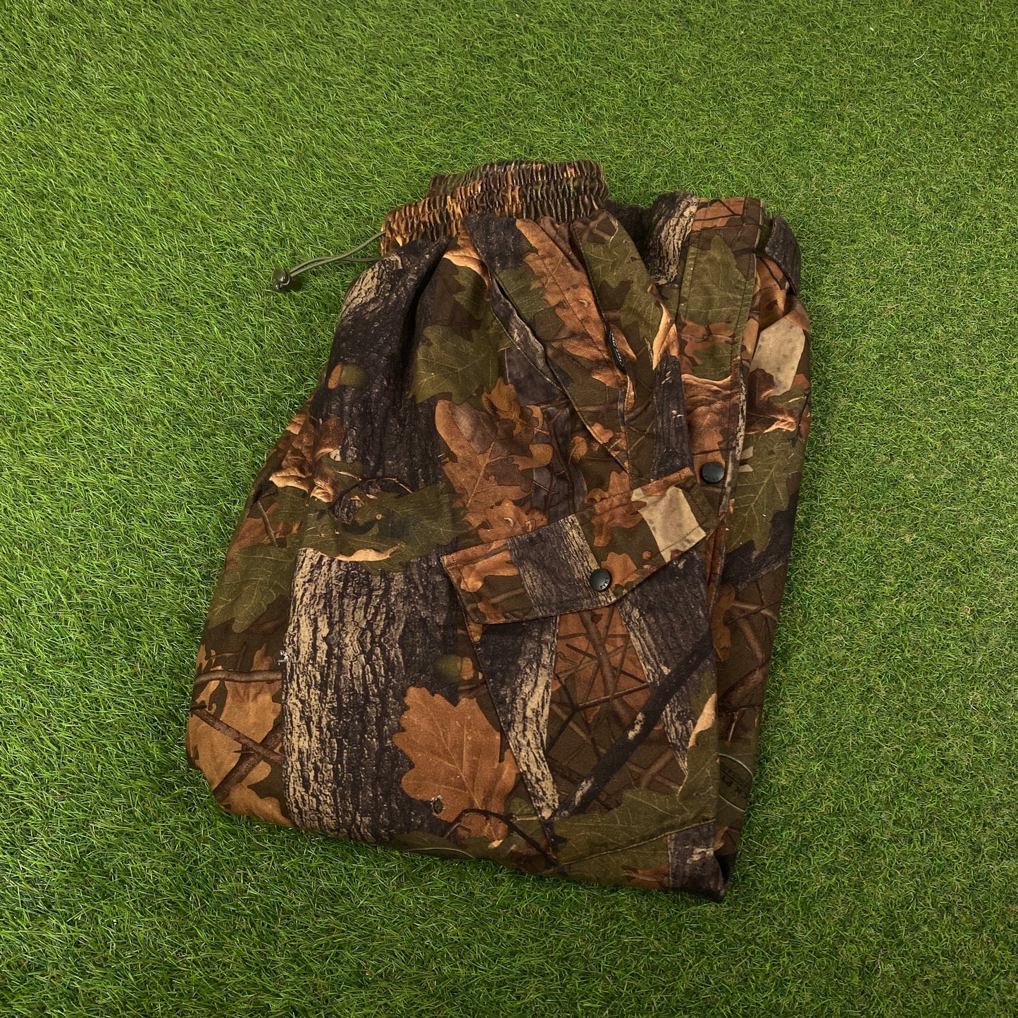 90s Realtree Cargo Joggers Brown Medium