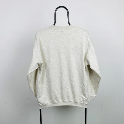 Retro 90s Animal Sweatshirt Grey Large
