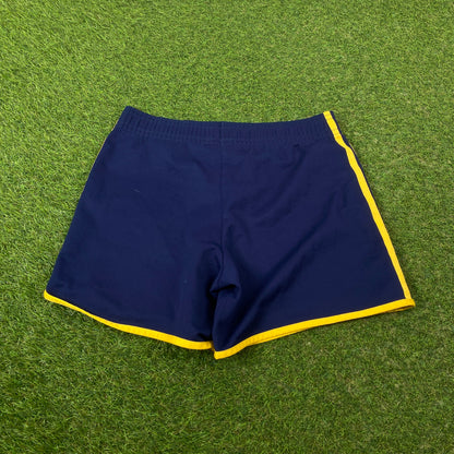 90s Adidas Ajax Football Shorts Blue Small