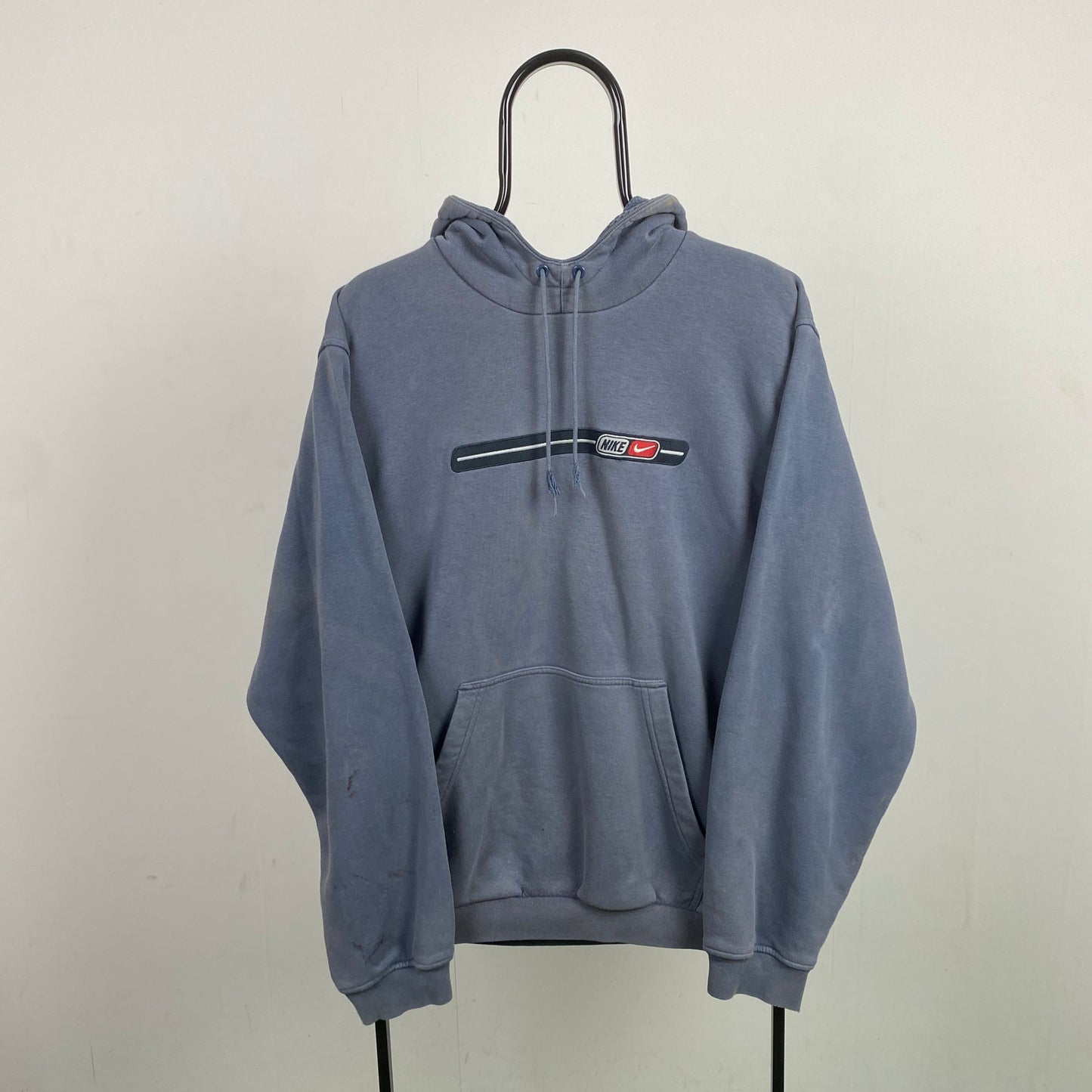 00s Nike Hoodie Blue Medium