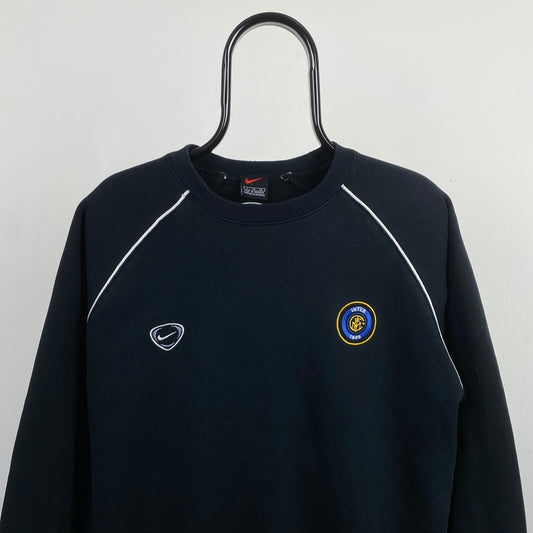 90s Nike Inter Milan Sweatshirt Black Large
