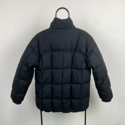 00s Nike Quilted Puffer Jacket Black Small