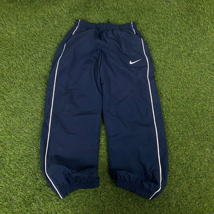 90s Nike Barcelona Windbreaker Jacket + Joggers Tracksuit Set Red XS