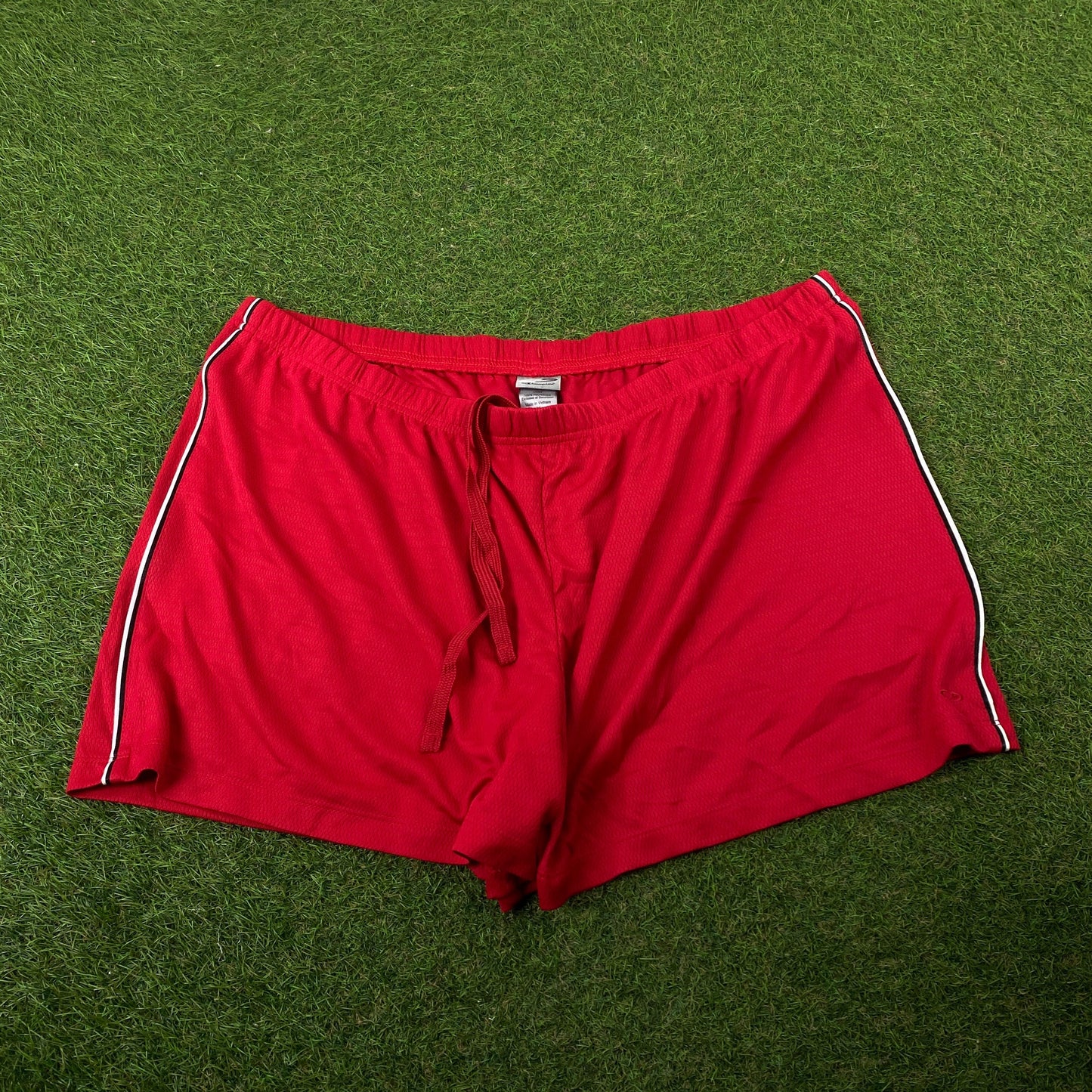 Retro Champion Sprinter Shorts Red XL