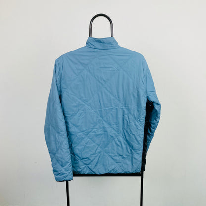 00s Nike Reversible Waterproof Windbreaker Jacket Blue Black Medium
