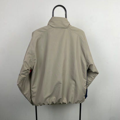 90s Nike Barcelona Windbreaker Jacket Brown Medium