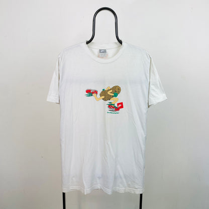 00s Nike Running T-Shirt White Large