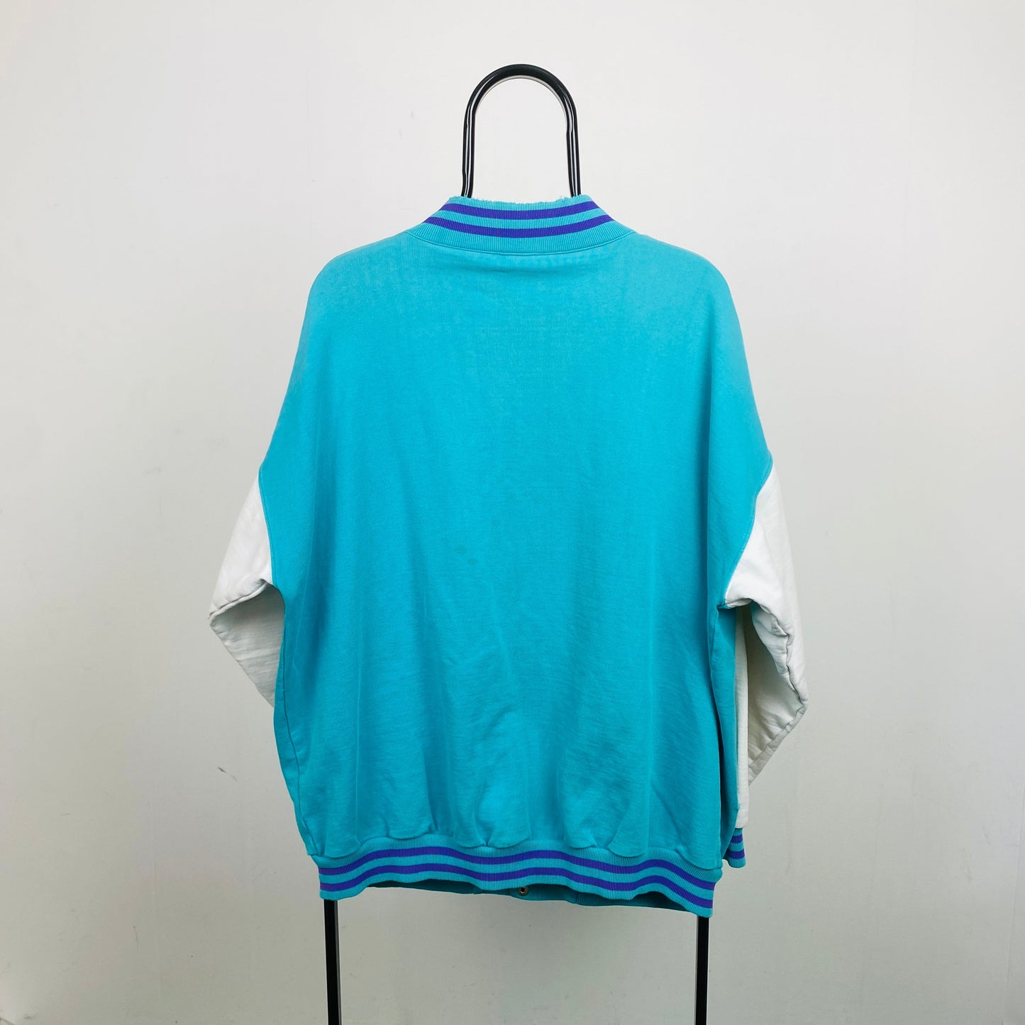 90s Nike Varsity Jacket Blue XL