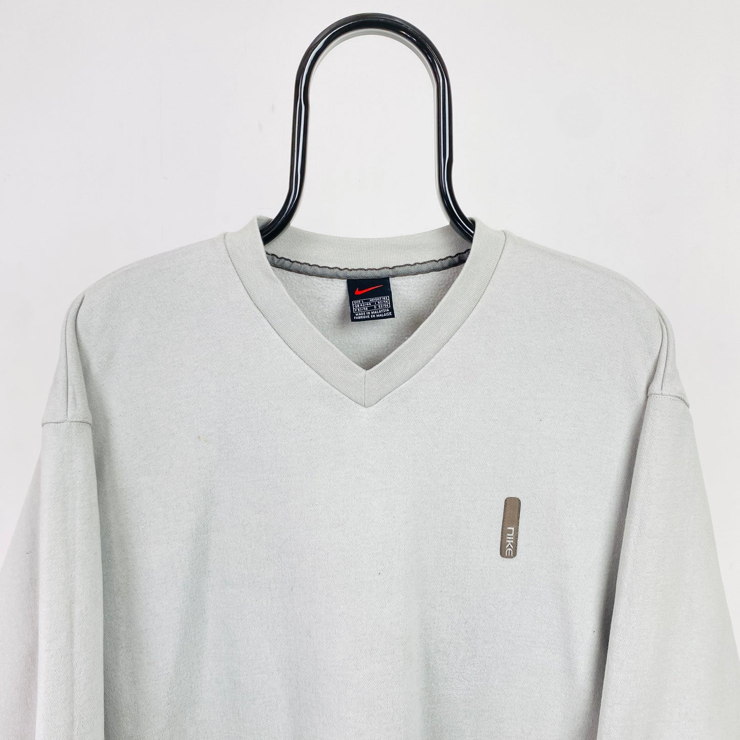 90s Nike Sweatshirt Brown Large