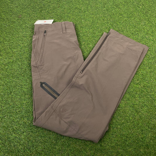 Women’s 00s Nike ACG Cargo Trousers Joggers Brown XS