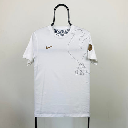 00s Nike France Rugby T-Shirt White Small
