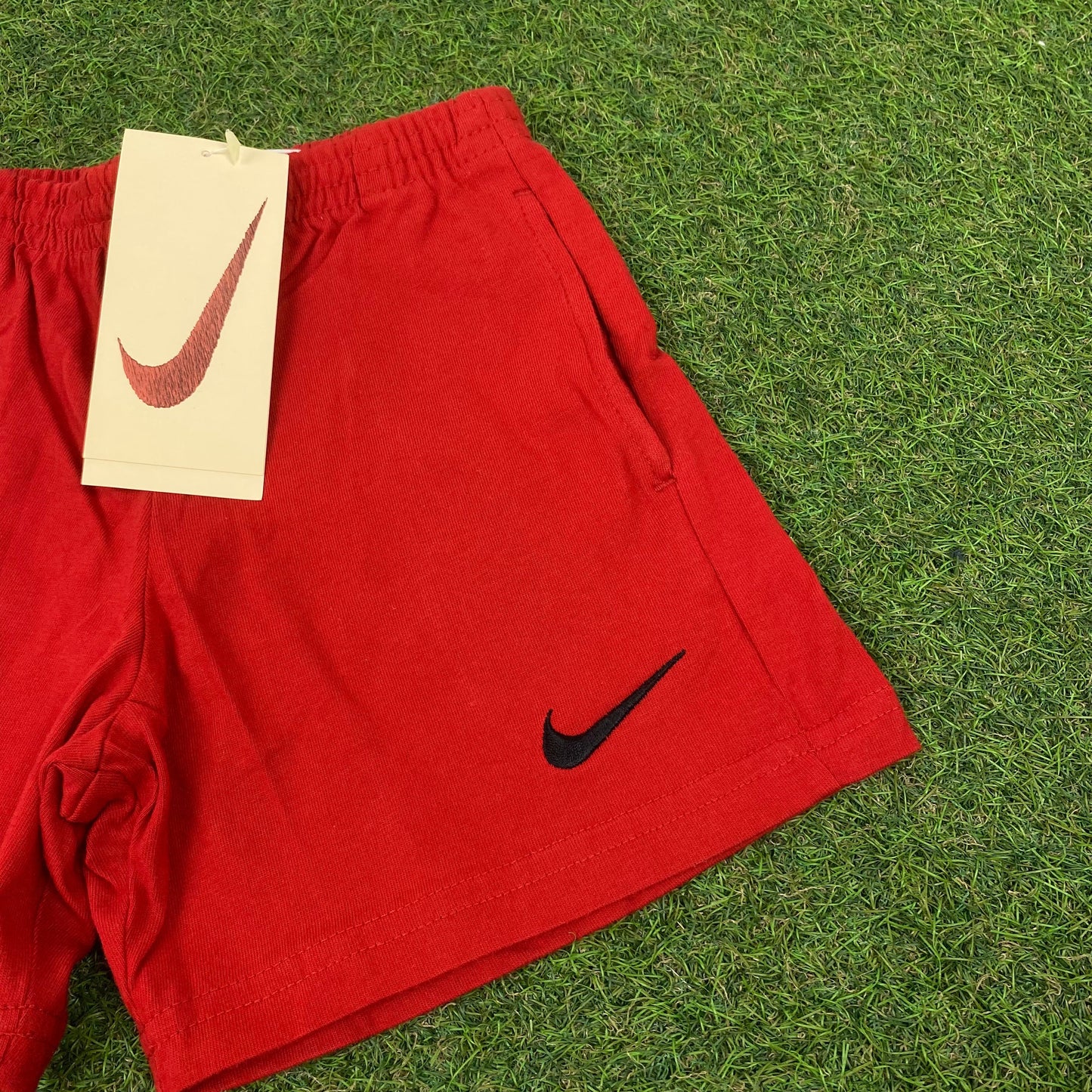90s Nike Cotton Shorts Red XXS/XS