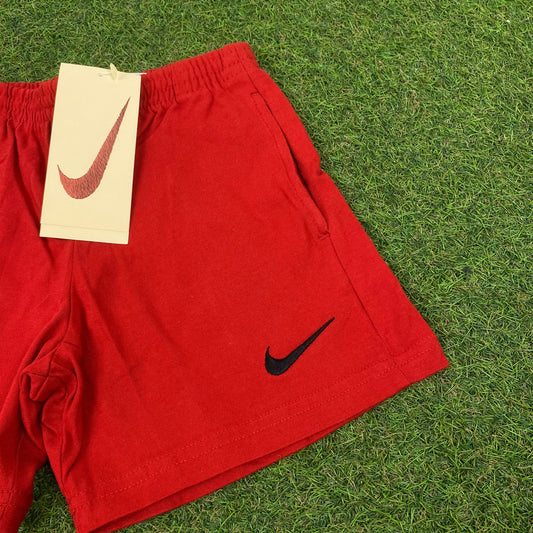 90s Nike Cotton Shorts Red XXS/XS