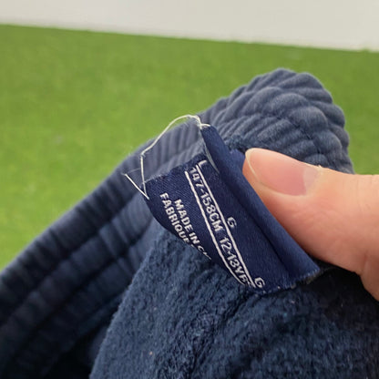 00s Nike Cotton Joggers Blue XS