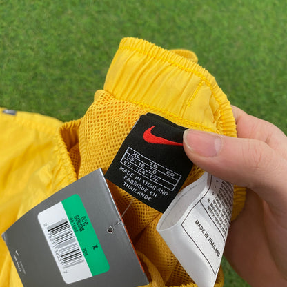 00s Nike Shorts Yellow Small