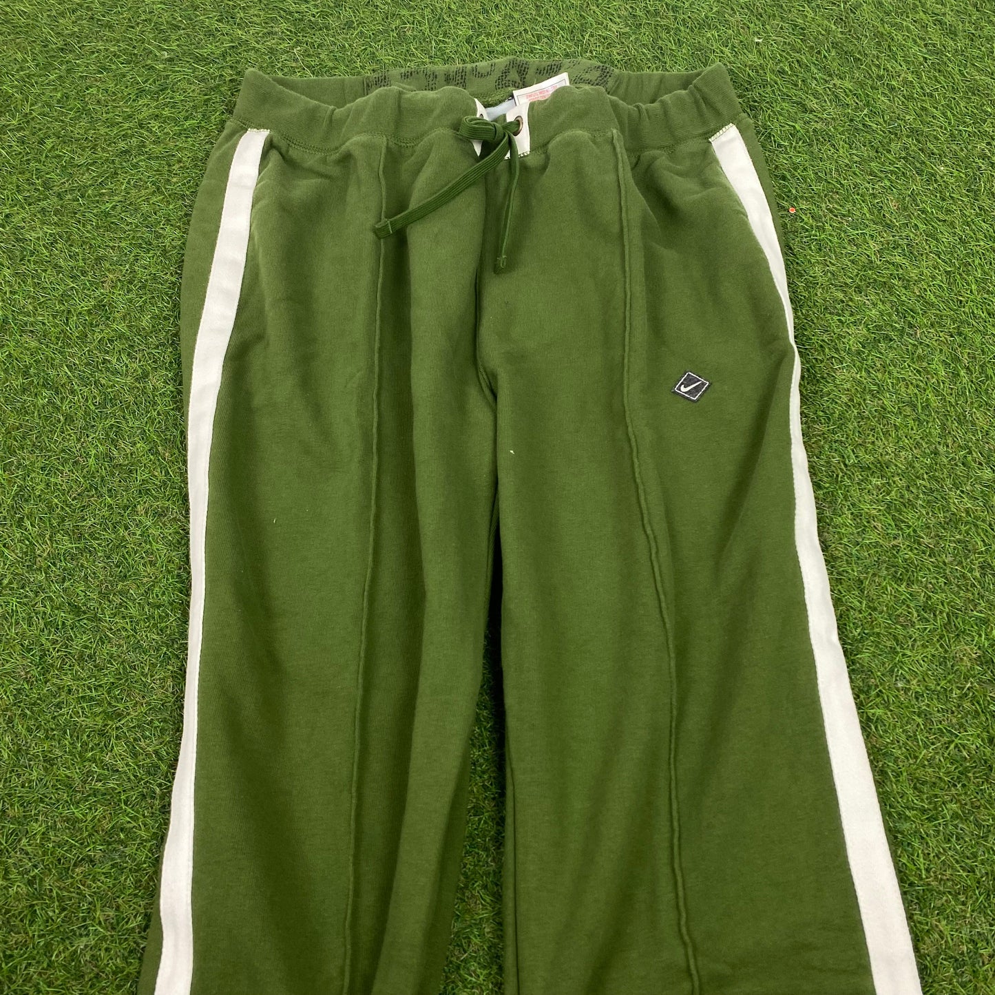 90s Nike Cotton Joggers Green Large