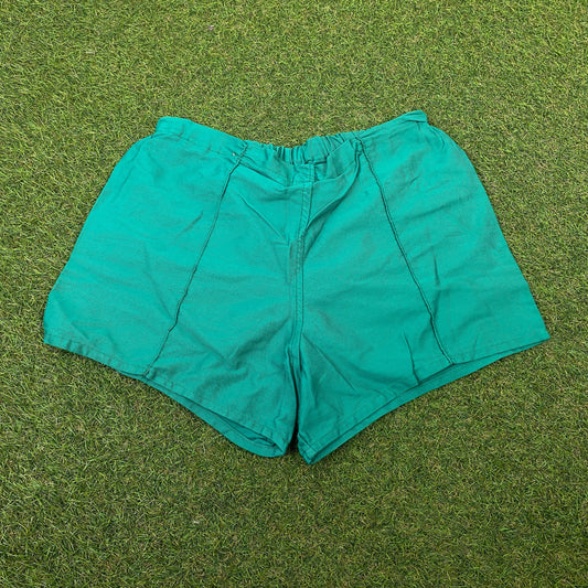 Retro Sprinter Shorts Green Small