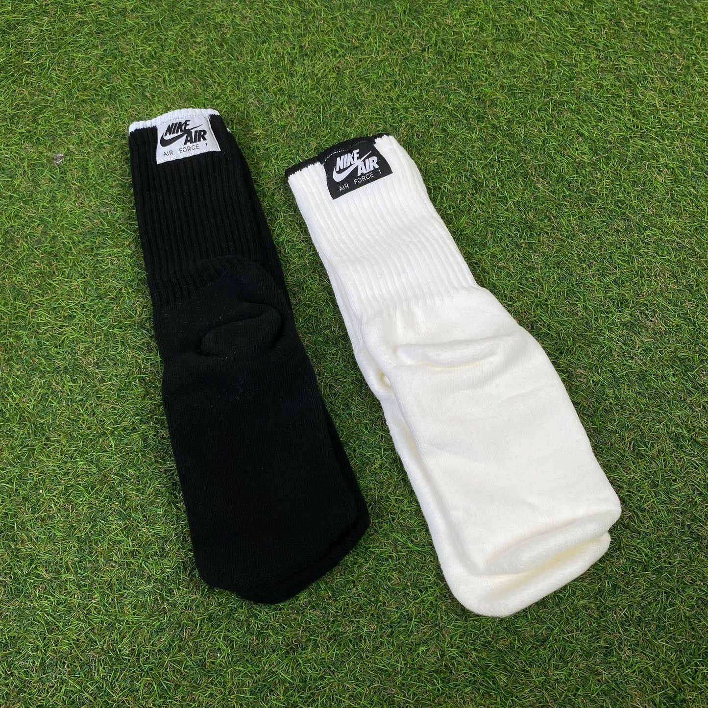 90s Nike Air Force Socks Gift Box Set White UK6-12
