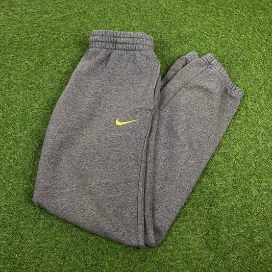 00s Nike Cotton Joggers Grey Small