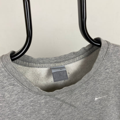 00s Nike Sweatshirt Grey Small