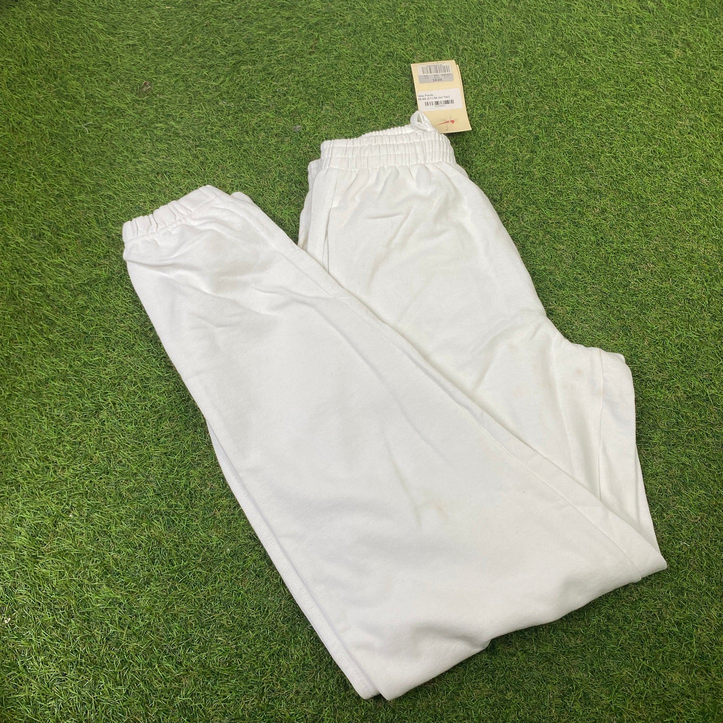 90s Nike Cotton Joggers White XL