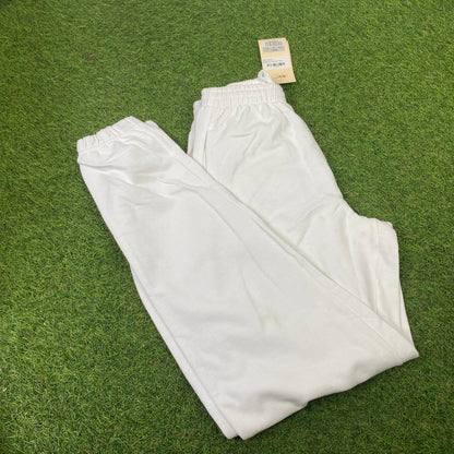 90s Nike Cotton Joggers White XL