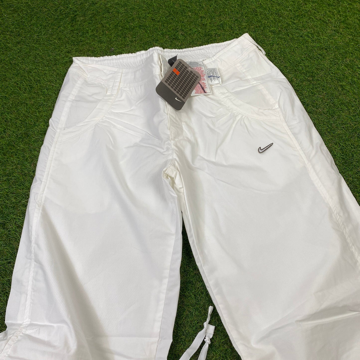 00s Nike Parachute Joggers White XL