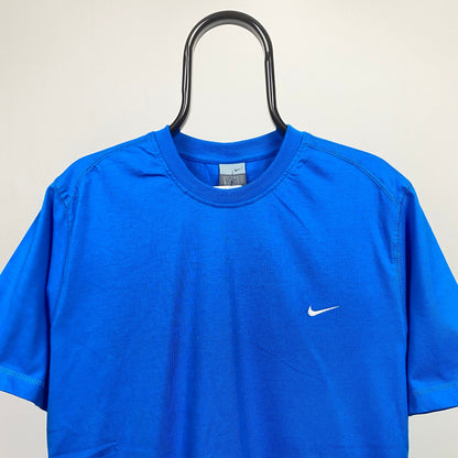 00s Nike T-Shirt Blue Medium