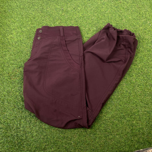 00s Nike Cargo Joggers Brown Purple XS