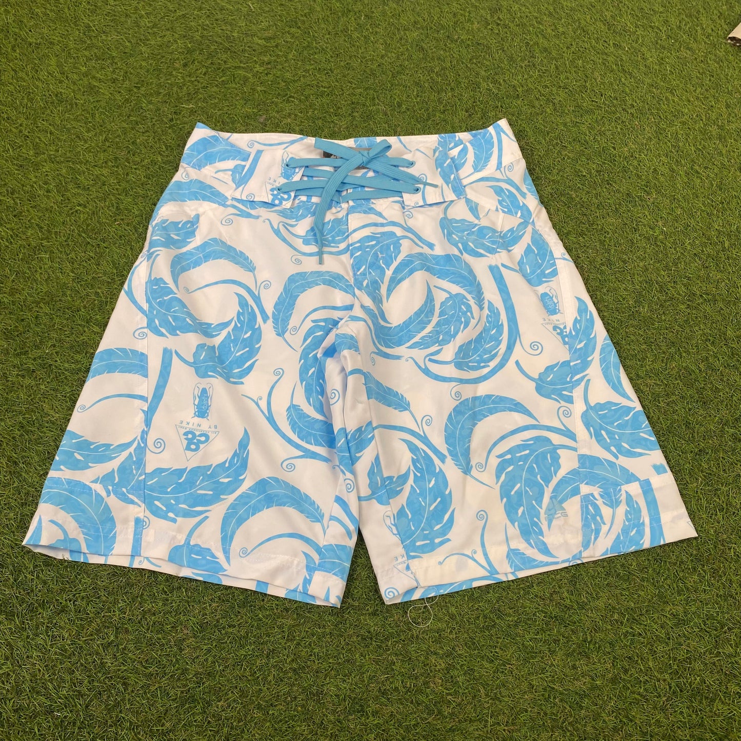 00s Nike ACG Beach Swim Shorts Baby Blue Large