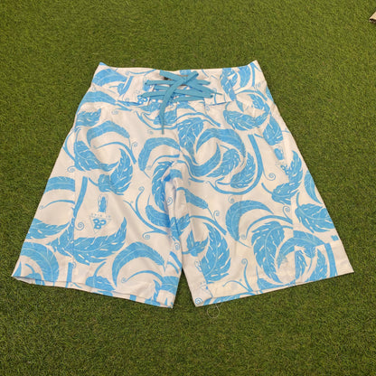 00s Nike ACG Beach Swim Shorts Baby Blue Large
