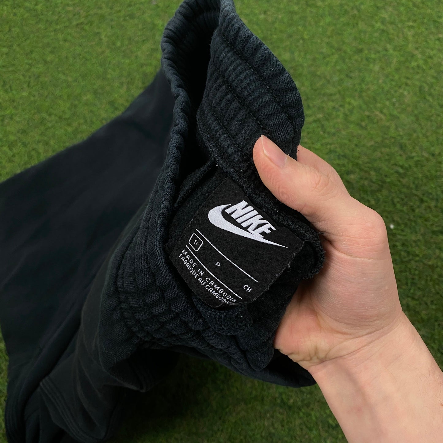00s Nike Cotton Joggers Black Small