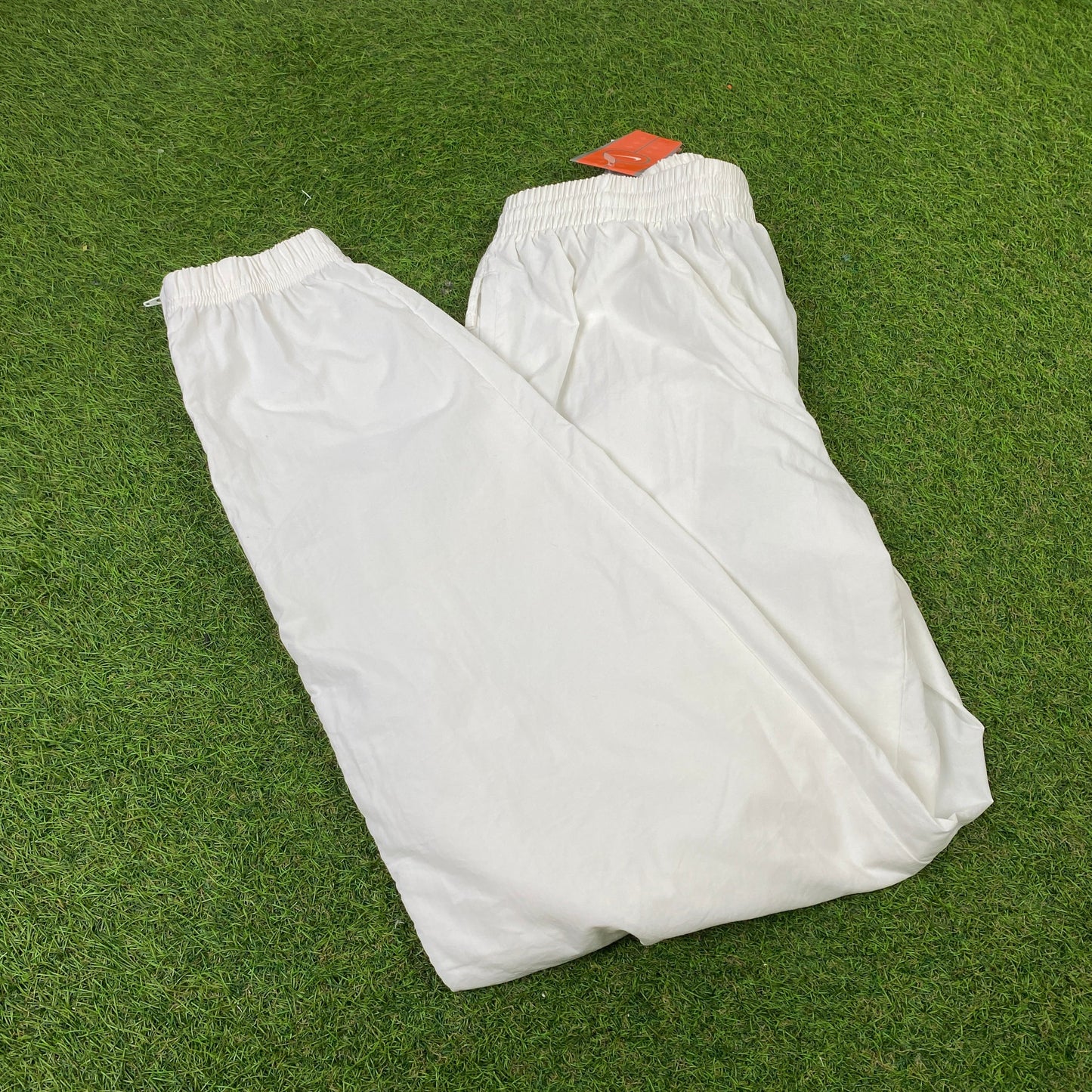 00s Nike Zip Pocket Joggers White Small