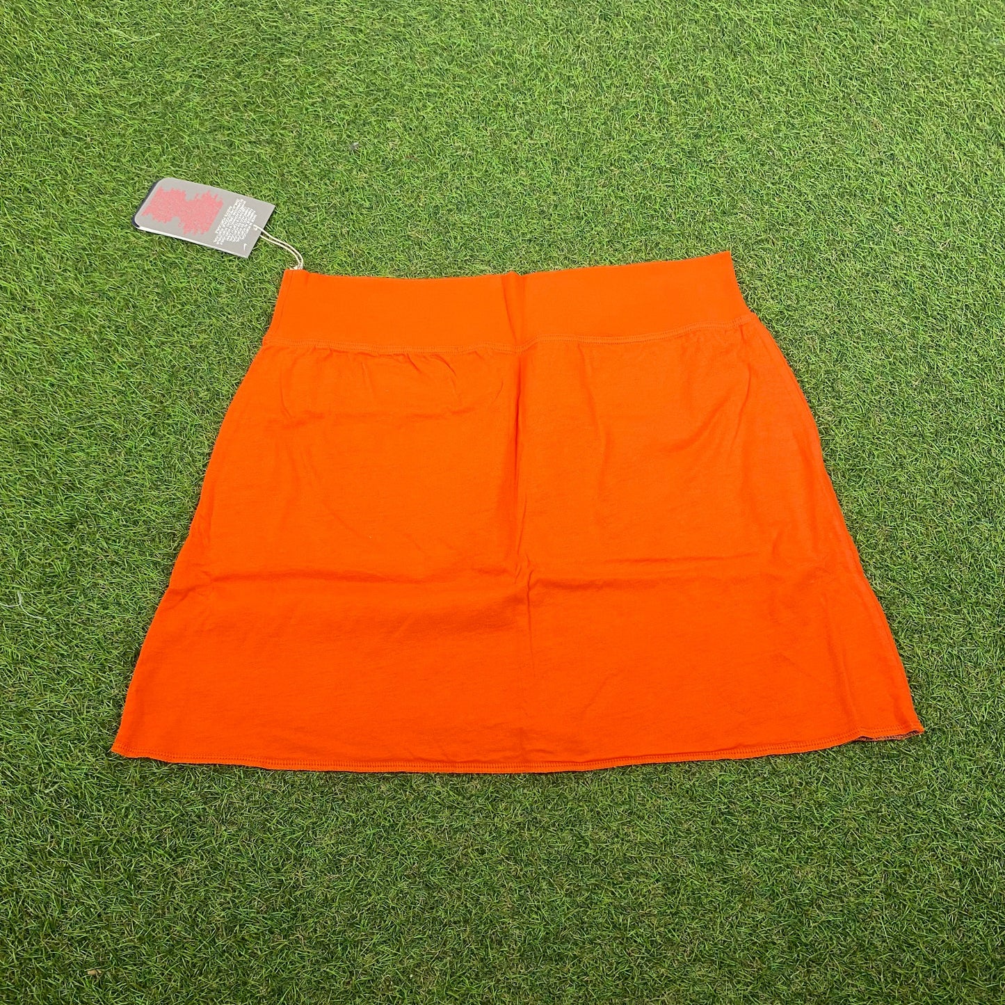90s Nike Reversible Skirt Orange Grey Medium
