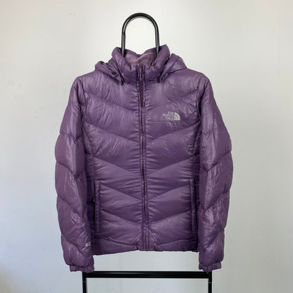 90s The North Face Puffer Jacket Purple XS