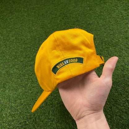 Vintage Nike Team Hat Yellow