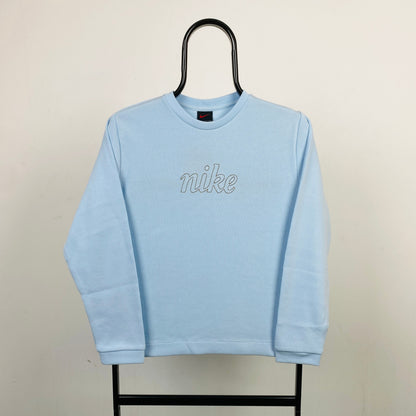 00s Nike Sweatshirt Baby Blue XS