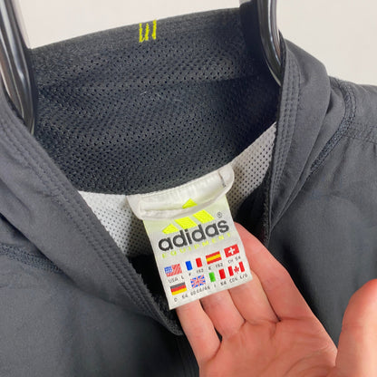 90s Adidas Equipment Windbreaker Jacket White XL
