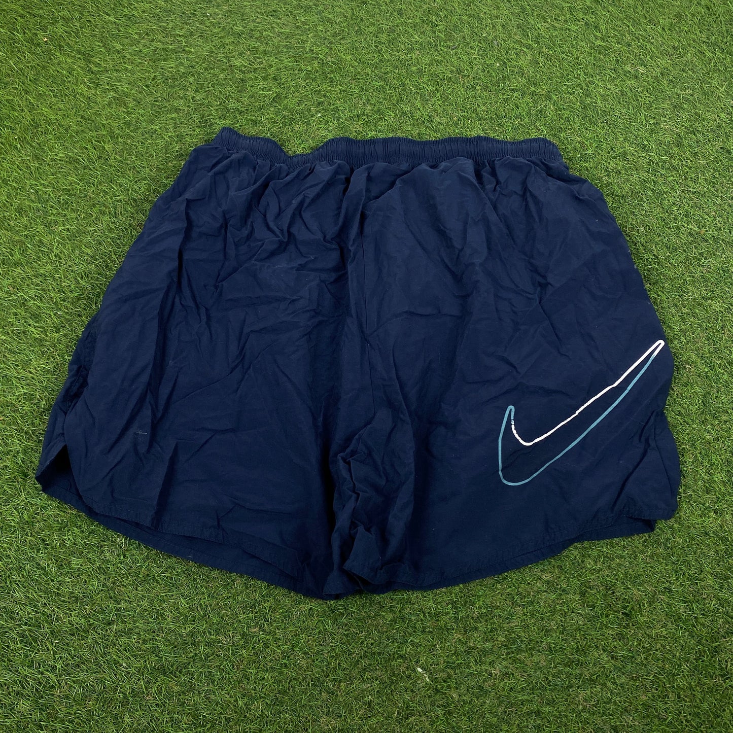 90s Nike Shorts Blue XL