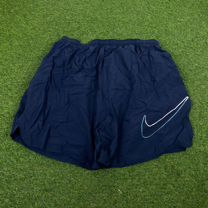 90s Nike Shorts Blue XL