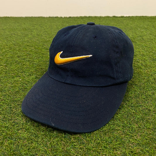 90s Nike Spell Out Hat Blue