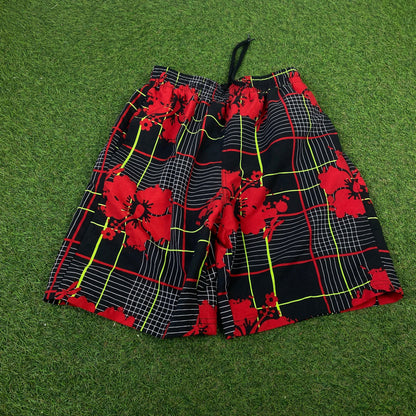 Retro Shorts Red XS